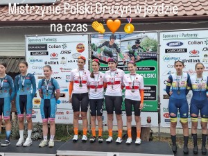 Mistrzostwa Polski dwójek i drużyn w jeździe na czas Godziesze Wielkie 2025